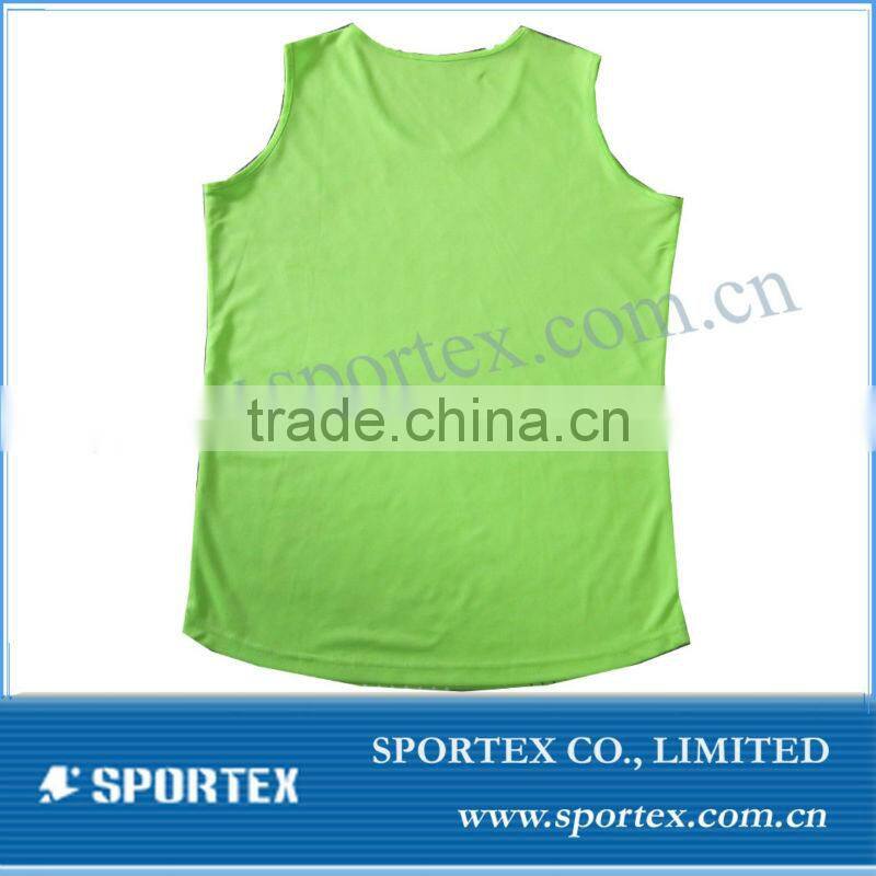 Sublimated running singlet / high quality running vest / shirt for running