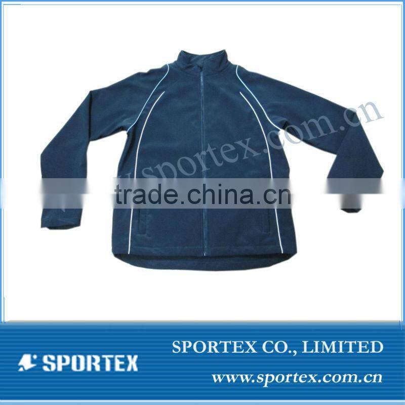 Reflective softshell jacket, Men's softshell sports jacket