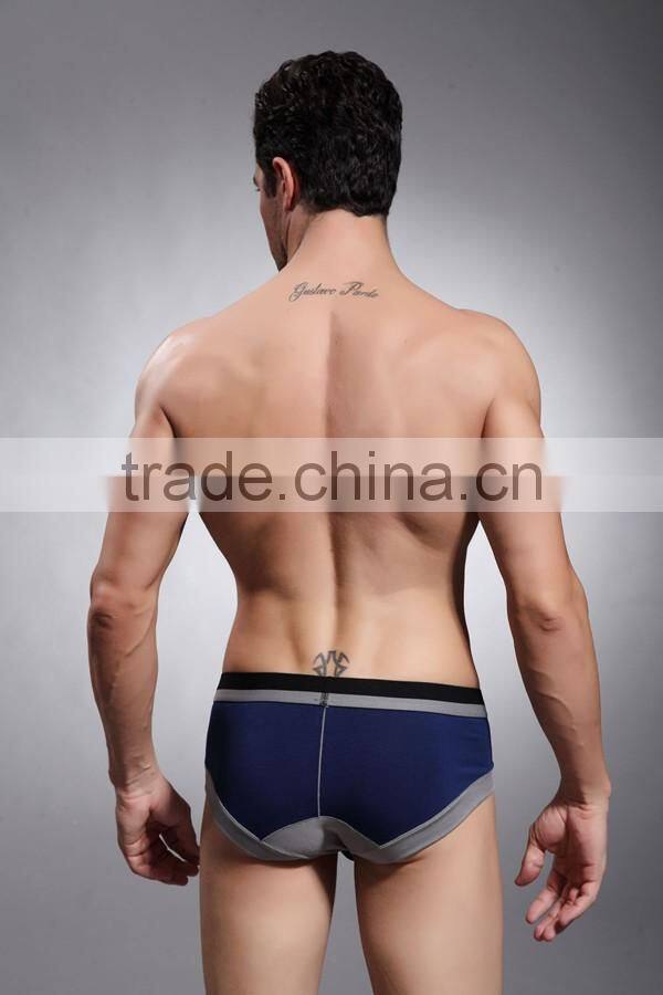 Comfortable Panties Hot Sale Men Male Underwear Men's Boxer Underwear Sexy Patchwork Cotton Man Underwear Boxer Solid Underpants