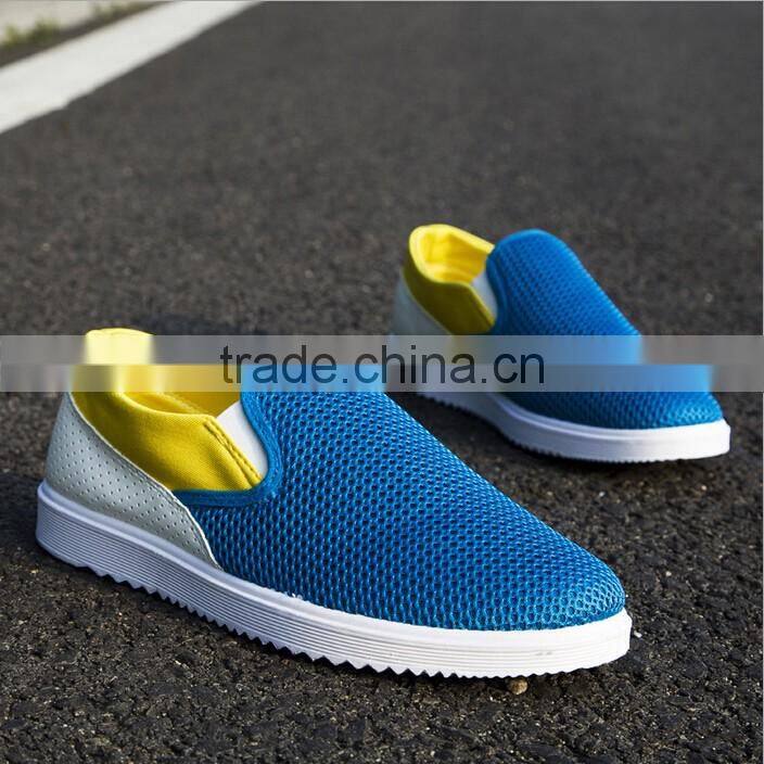 Fashion Men Slip On Shoes Without Lace, Flat Men Shoes