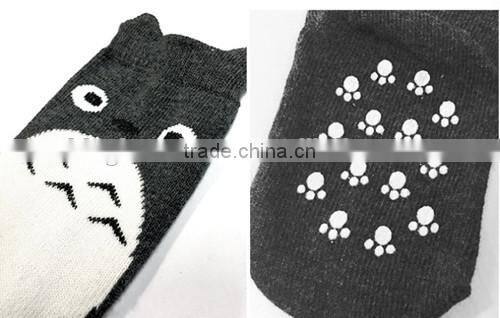 baby cute anti-slip knee high scok,scoks with rubber sole