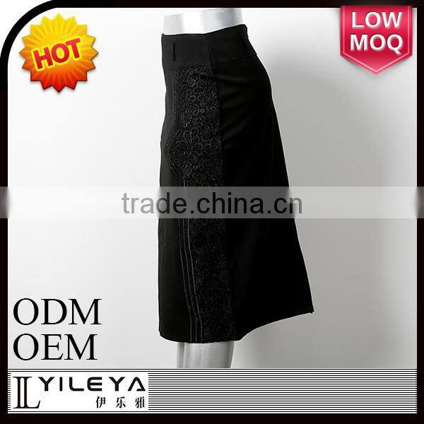 2015 narrow design elastic new arrival mature women short skirt