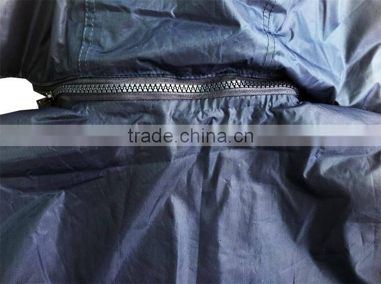 Wholesale rain cloth navy parka waterproof coating