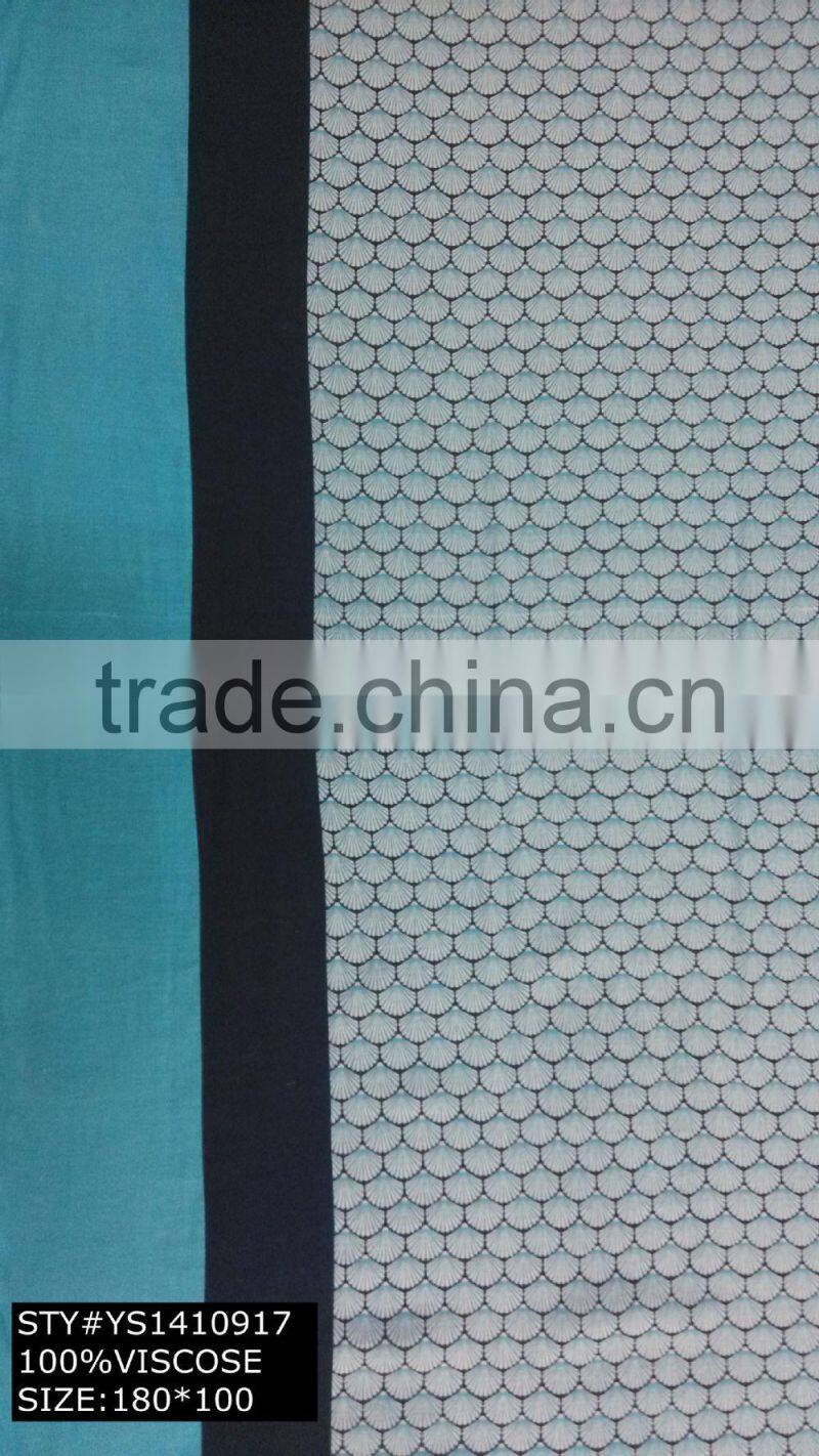 Cotton Scarf, Viscose Neckwear, Long Scarf