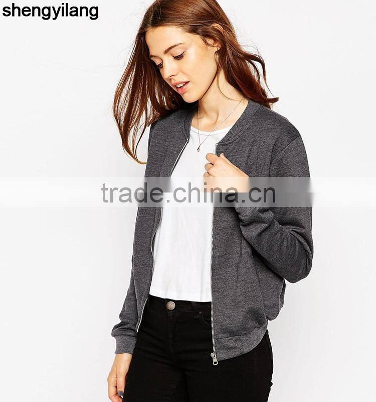 Wholesale high quality fashion jacket for women guangzhou garment factory