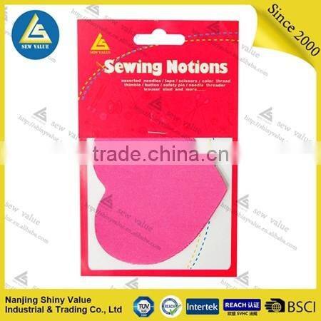 Heart shaped different colors custom iron on denim patches