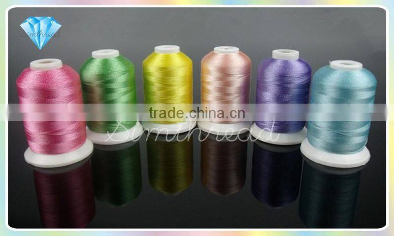 1000M Polyester Embroidery Machine Thread 63 Brother Colors