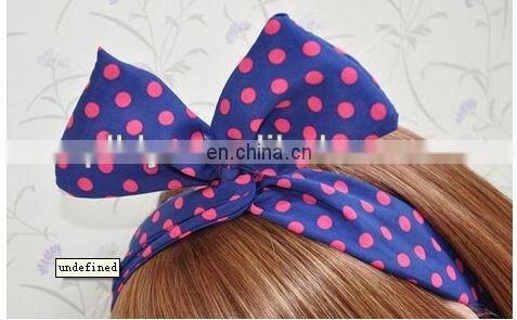 8cm fashion elastic hair band for young girls