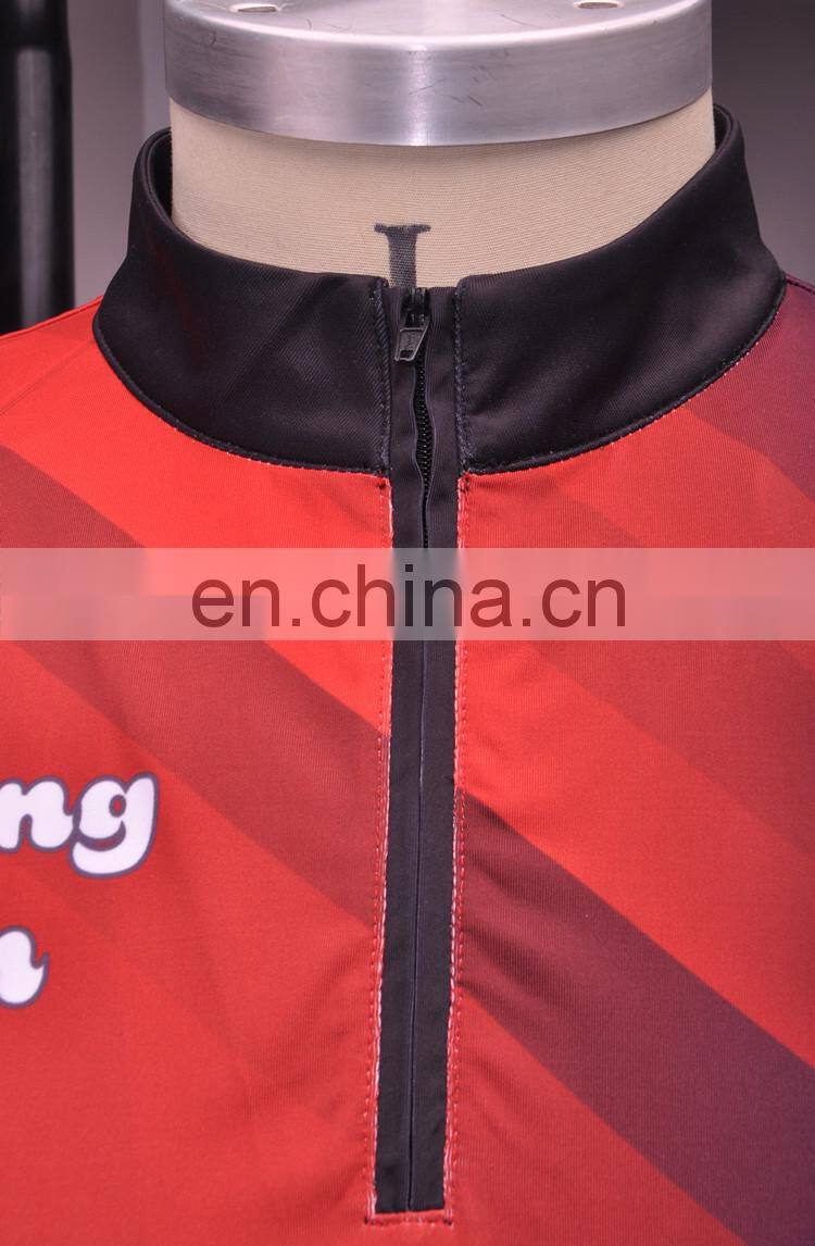 Custom sublimated men bowling polo shirts