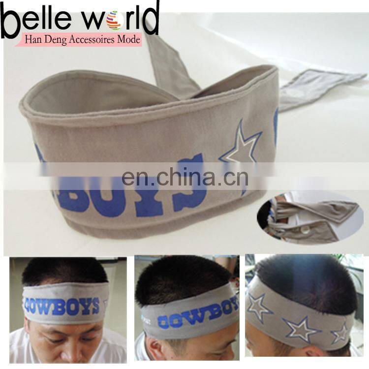 Popular Sport Lycra Solid Moisture Wicking Headband