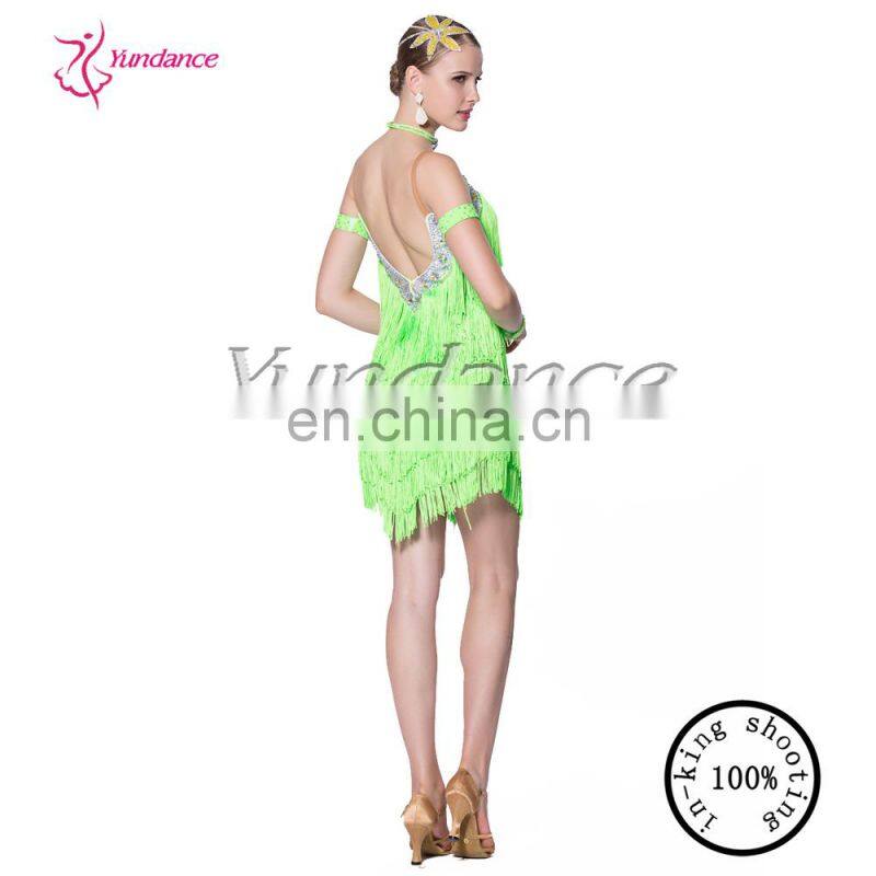 2016 Hot Latin Bar Fashion Latin Dance Dress L-14125