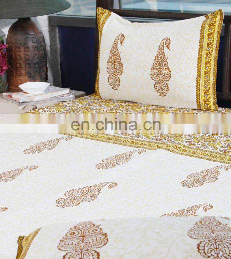 Colorful printed bedding sets & bed sheets & bed covers