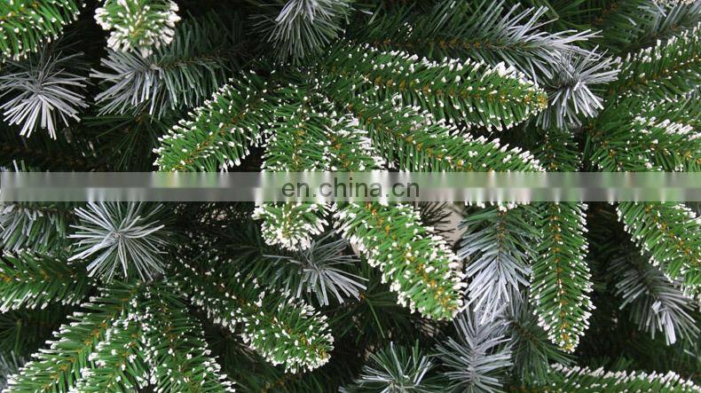 Snowy artificial christmas trees giant 2.1 meter PVC christmas tree decorations Shopping Mall School Home Outside