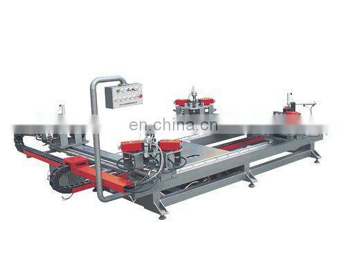 four head corner crimping machine for aluminum window profile
