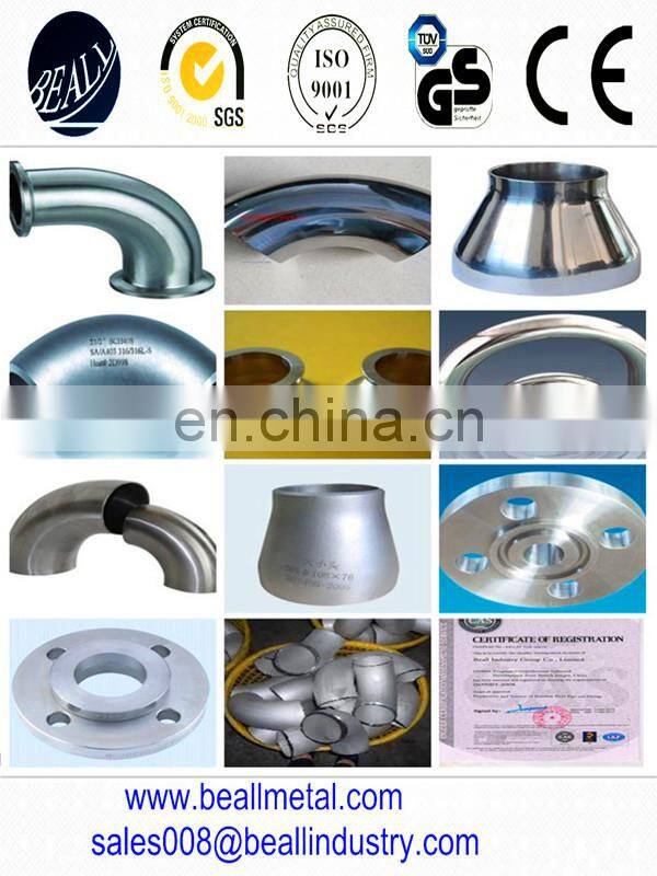 AISI304 LR 90 ELBOWS, TEES,CONC RED,SCH 10