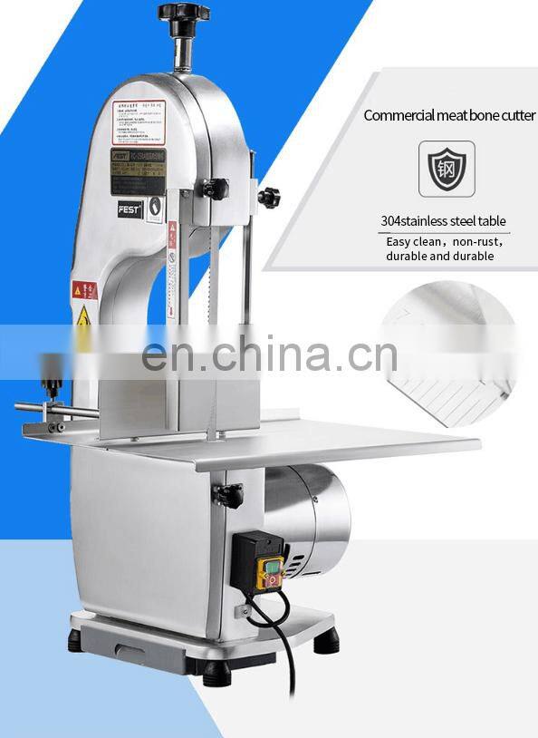 Meat cutting machine bone saw chicken cutter machine