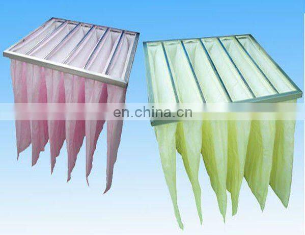 AHU Filter Pocket FIlter, medium efficiency Air Bag Filter manufacturer