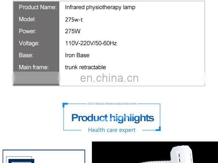 Portable Infrared Lamp Red Light Therapy Full Body with Stand for Skin Beauty