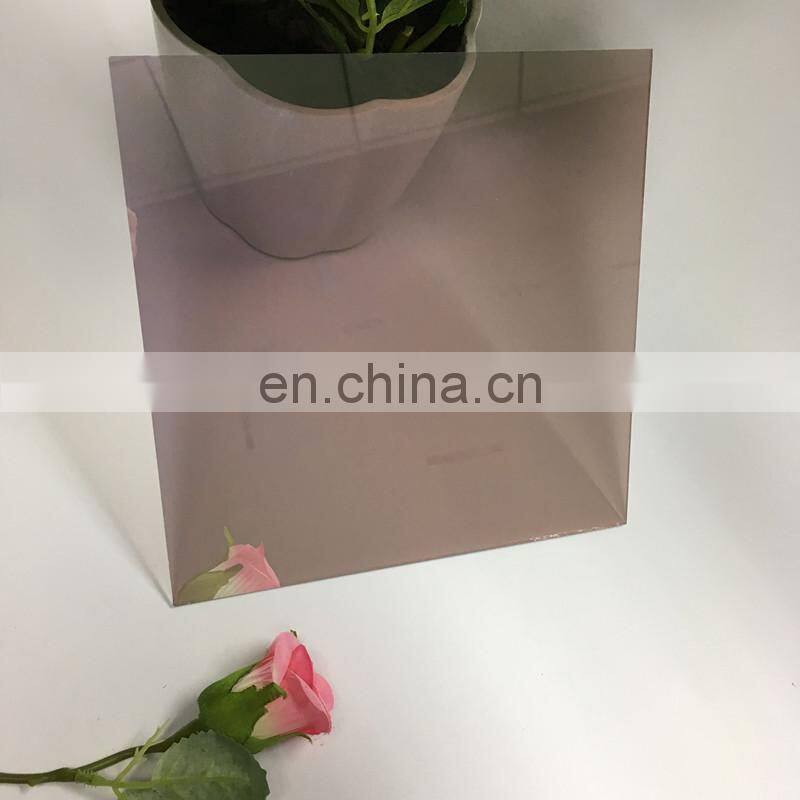 China high quality beautiful 4-8mm Pink Reflective Glass Suppliers