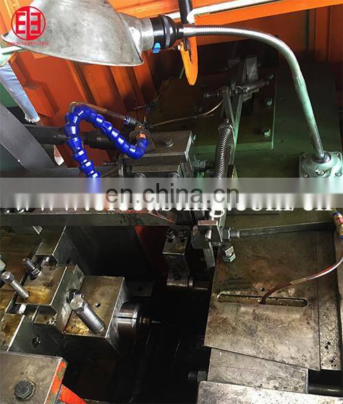 Automatic hot forging machine for making copper insert