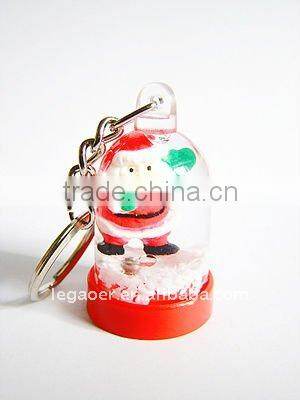 Wholesale Liquid Hourglass Keychain, Acrylic Plastic Keyring