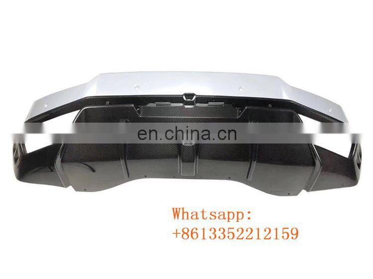 LP580/LP610 sd style carbon fiber material front lip side skirt rear bumper rear wing for LP580 LP610 body kit for car