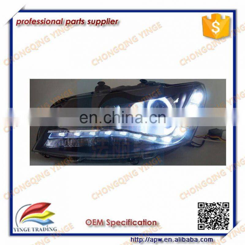 Bi Xenon Head Lamp with DRL/ Projector Lens for Passat 2011-2015 Year