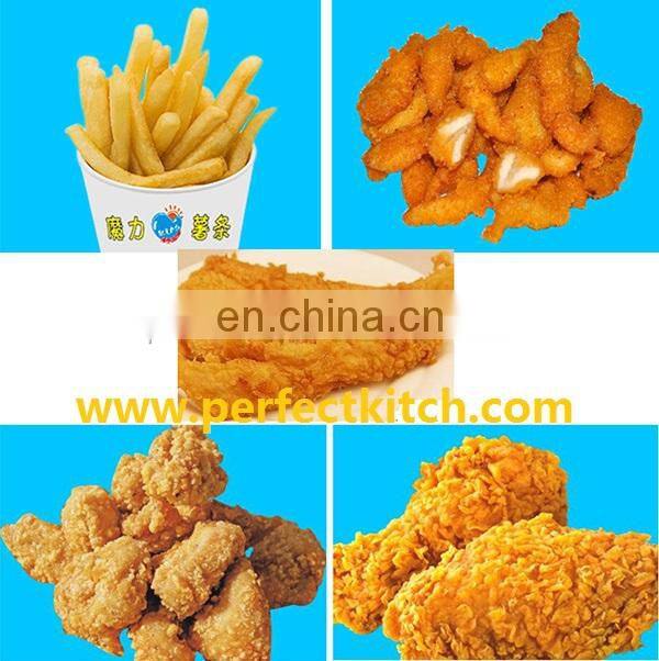 CE single tank stainless steel restaurant electric table top chips fryer