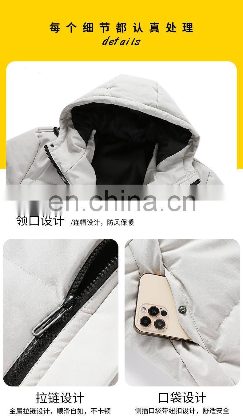 Christmas xmas sale slim coat men's jacket winter overcoat plus size winter Puffer Jacket men's bread bubble coat