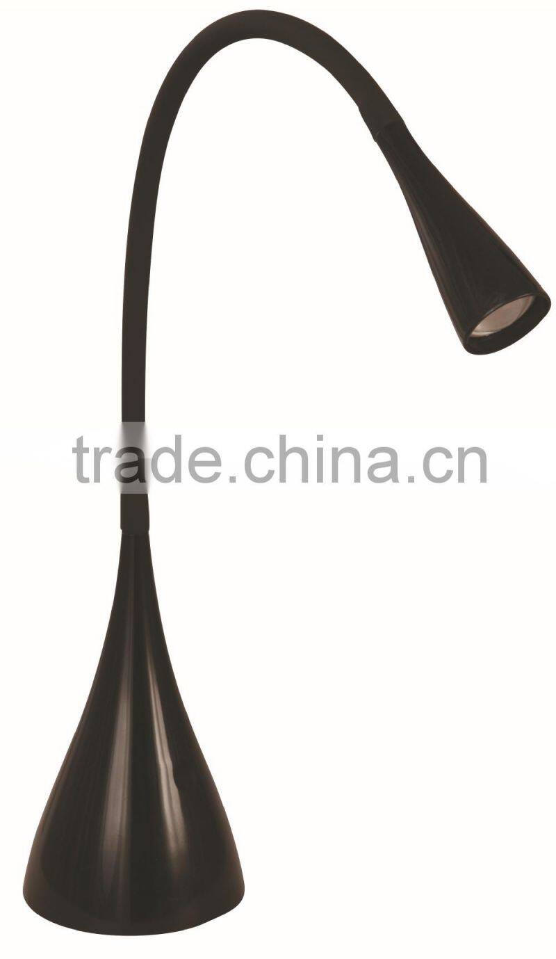 Touch Dimming LED DESK Lamp, metal base and shade, High Lumen
