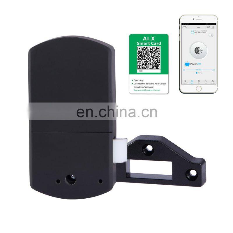 WE.LOCK Electrical Control APP Funiture Wooden Card Lock for Jewelry Cabinet