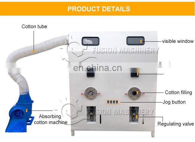 2022 new feather cotton ball fiber pillow stuffing filling  machine /Foam Particles Filler  Machine for Pillow