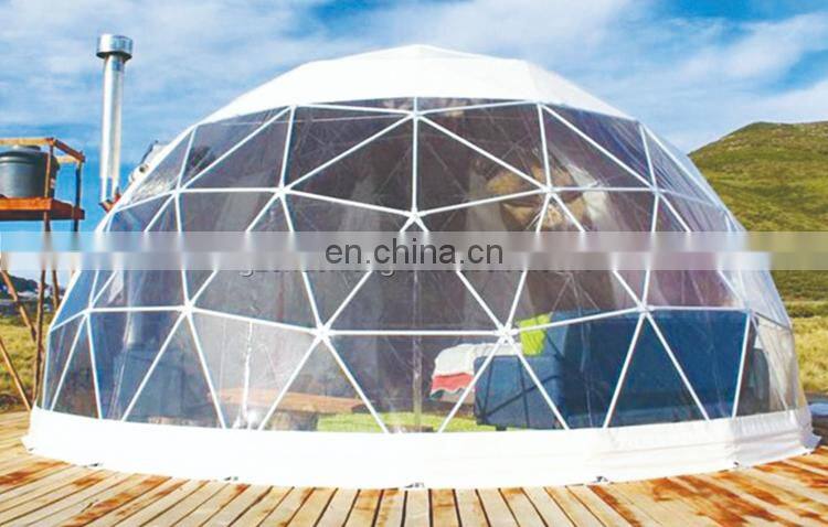 PVC Dome Tent Geodesic Dome Structures House Garden Greenhouse Geodesic Dome Tent