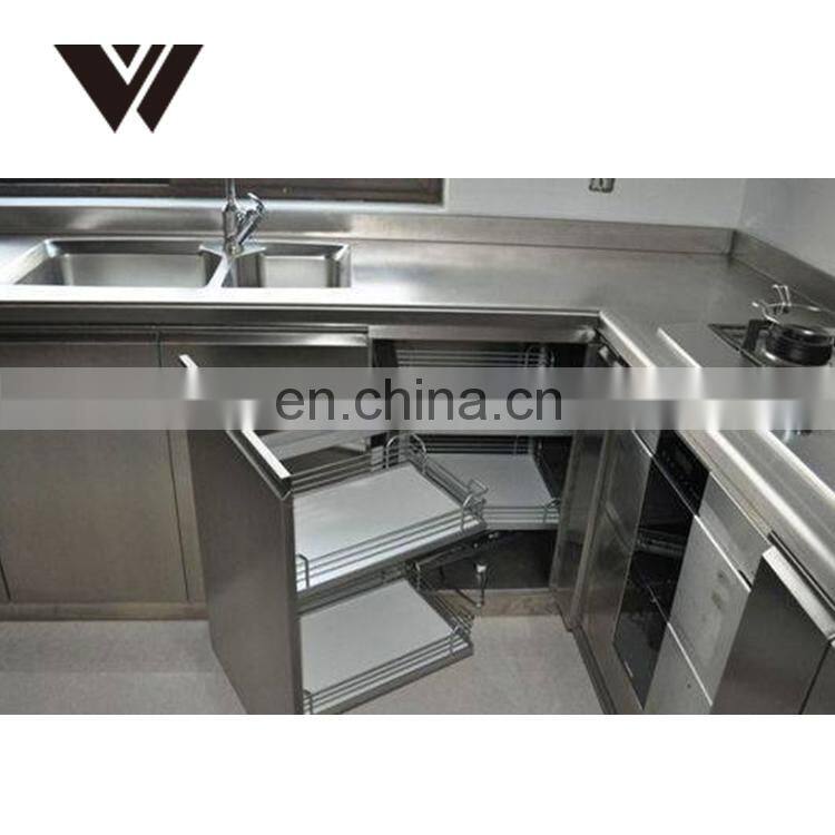 Weldon Custom Stainless Steel Commercial Kitchen Cabinets designs