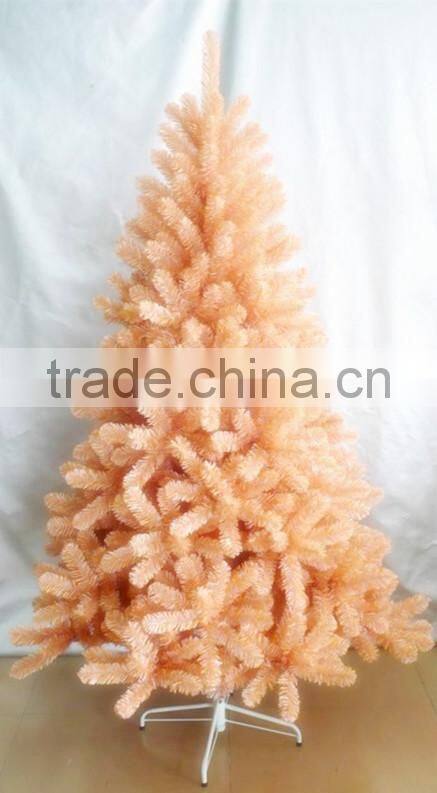 Orange Christmas Tree Decorations/2014 Most Hot-sale D5797 Great Durable Christmas Pine needle Tree FOR Home Decoration