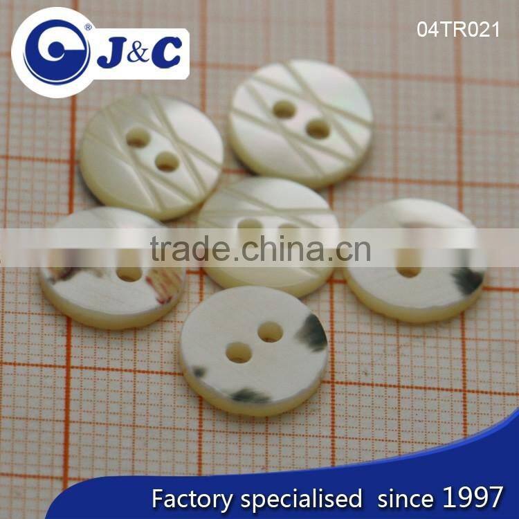 J&C Trocas shell buttons for fashion shirt.TR021,022