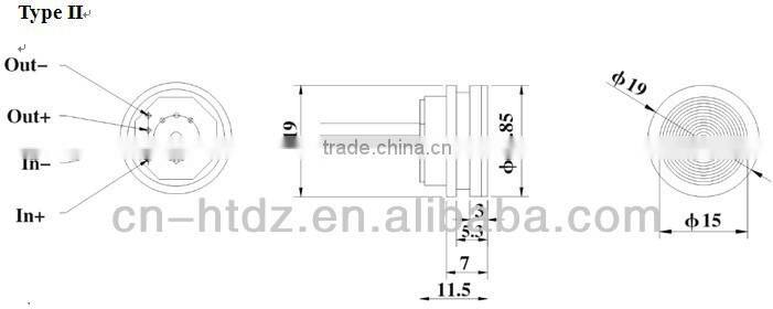 silicon pressure sensor