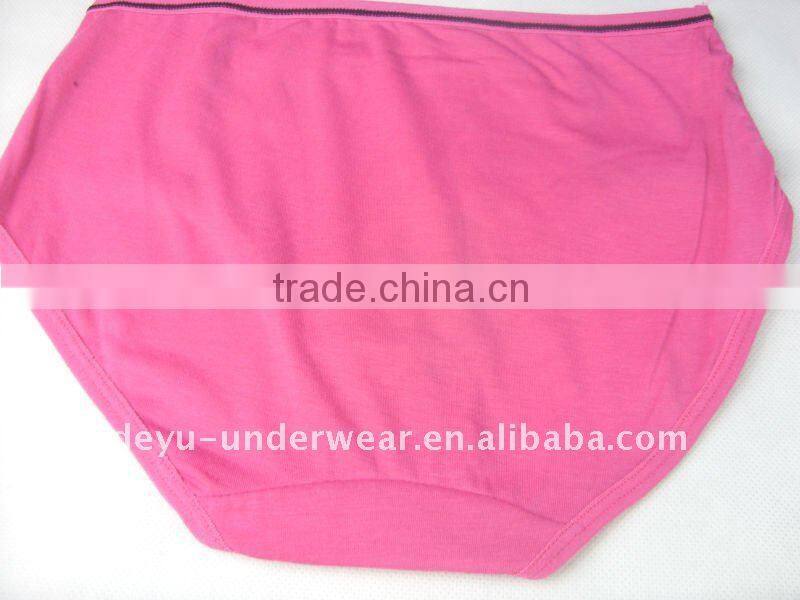 0.54USD Tiger Print Cotton Large Ladies' Panties(gdnk012)