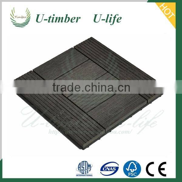 Complete ranges WPC diy decking tiles floor