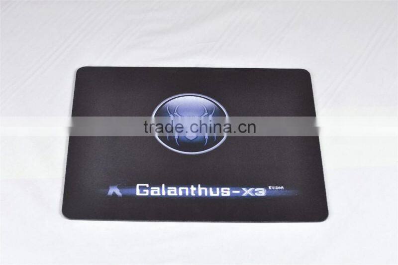 Custom printed sublimation natural rubber mouse pad,custom game mouse pad with speed control