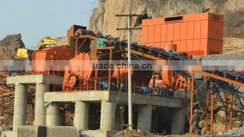 Fctory price fine reversible impact hammer crusher for stone crushing