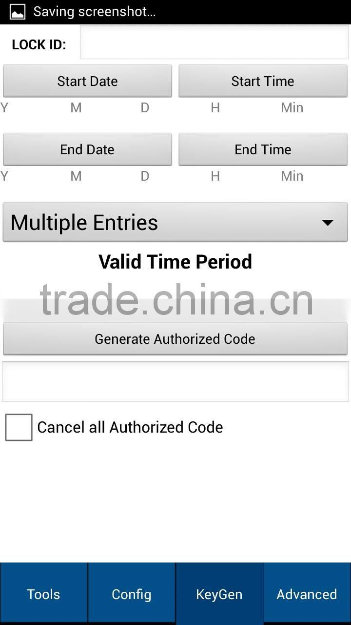 OSPON NFC smart hotel door lock android OS1103NFC