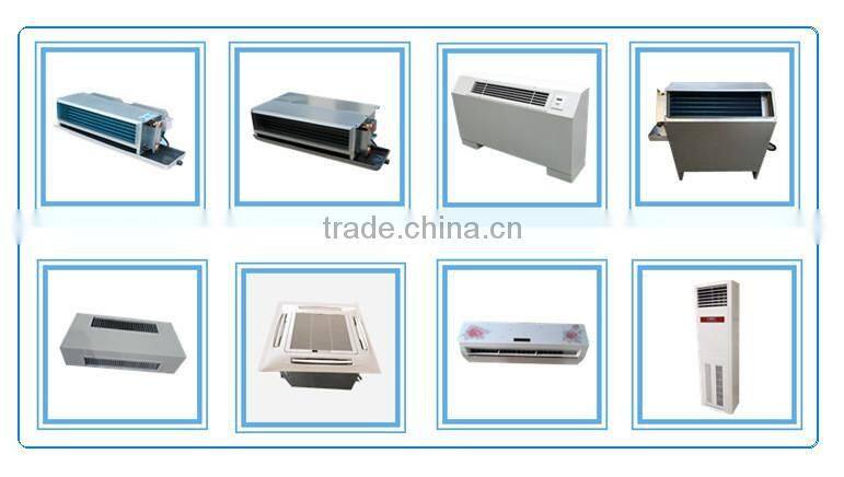 Energy saving ceiling concealed fan coil units