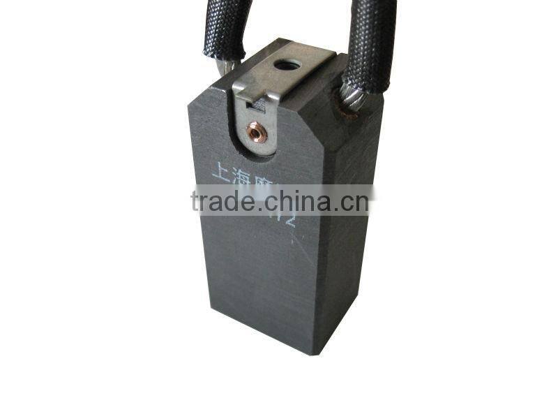 Industrial carbon brushes for dc motors