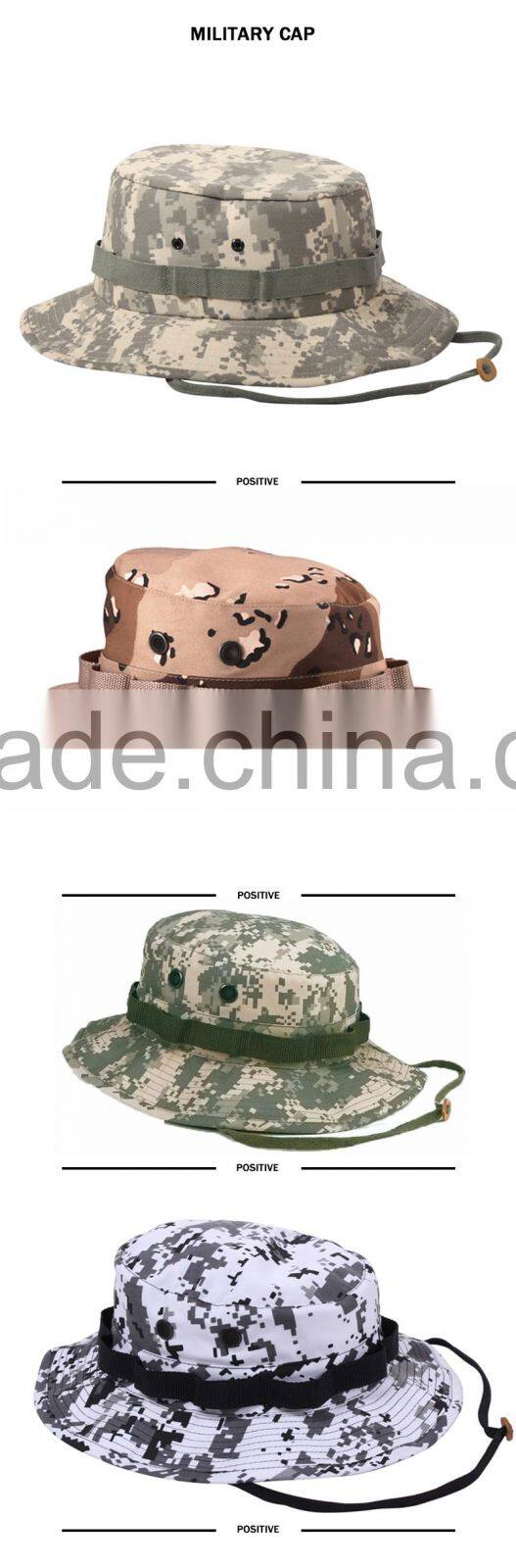Mens fashion custom design blank military boonie hat