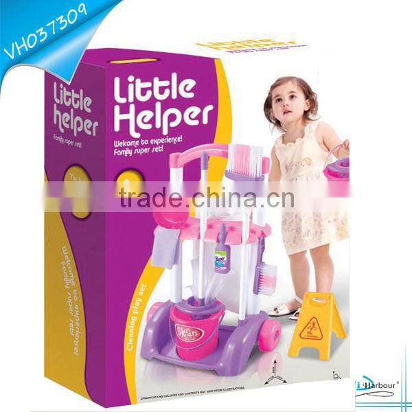 New Design Cleaning Cart Toys Kids House Cleaning Play Set