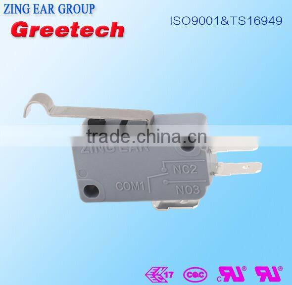 Zing ear micro switch 8a 250v t85 5e4