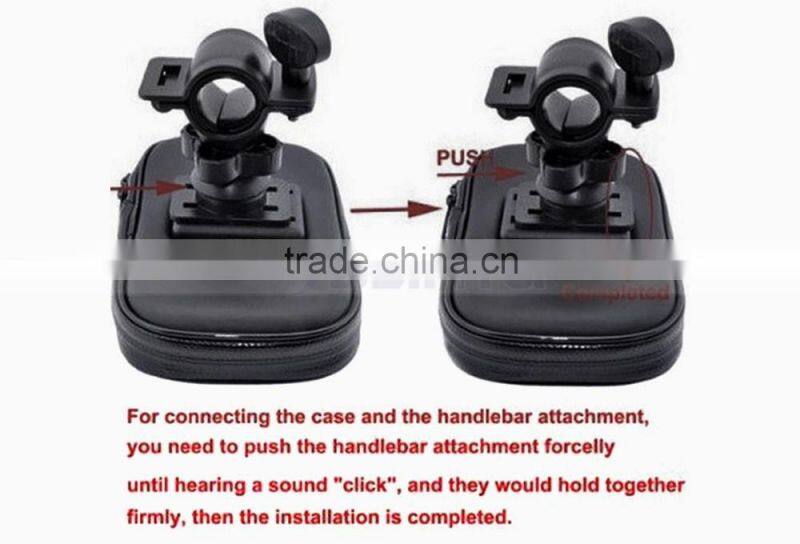 Phone Cases for iPhone 6S/6S Plus/6/6 Plus/5/5S/5C/4/4S Waterproof Case Bag Pouch for Bike Bicycle Motorcycle with Holder