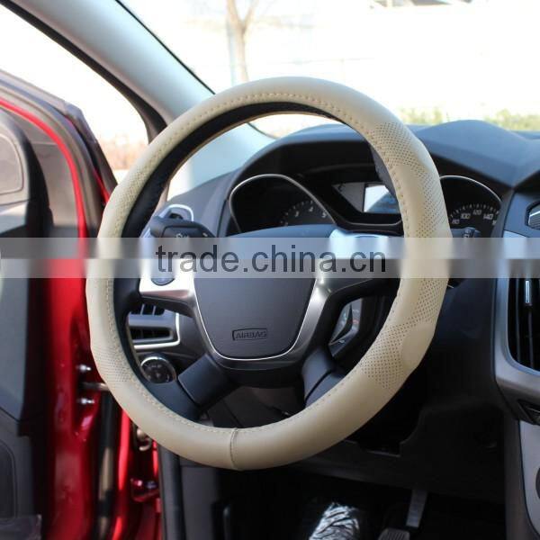 design your leather steering wheel cover car accessories