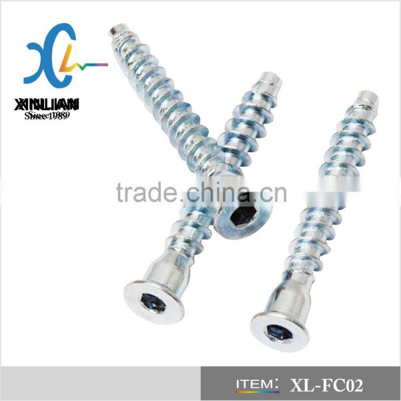 hex socket flat point Confirmat Screw 7.0*60